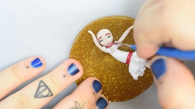 Félicie from Ballerina - Ballet Dancer Doll Tutorial - Polymer Clay Tutorial смотреть онлайн