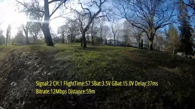Walksnail system comparison between goggles DVR and onboard vtx DVR смотреть онлайн