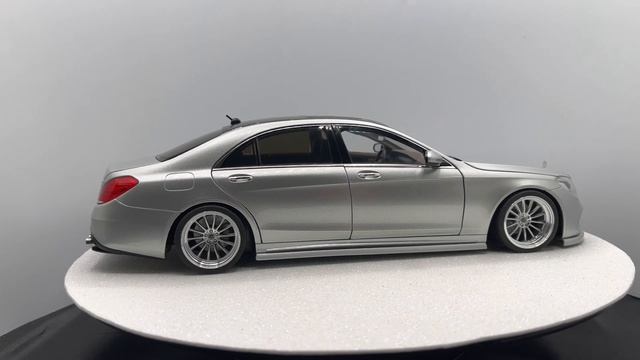 1:18 MERCEDES S CLASS V222 AMG LINE TUNING JP TUNERS смотреть онлайн