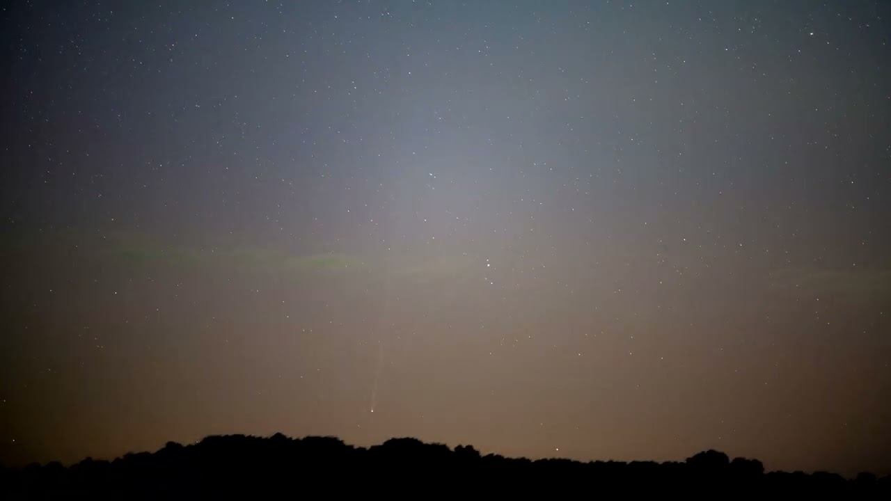 COMET C/2023 P1 NISHIMURA Timelapse 4K UHD