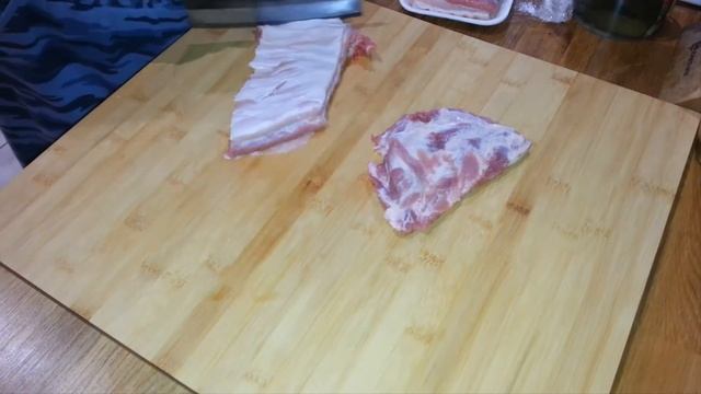 Кухня с ЦайДао Нож DG 11, первые резы, мясо смотреть онлайн