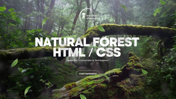 Создание красивого сайта с 3D эффектом Parallax (HTML + CSS)