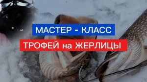 КРУПНАЯ ЩУКА на жерлицы! Снасть на щуку. ТРОФЕЙ на ЖЕРЛИЦЫ! МАСТЕР-КЛАСС!