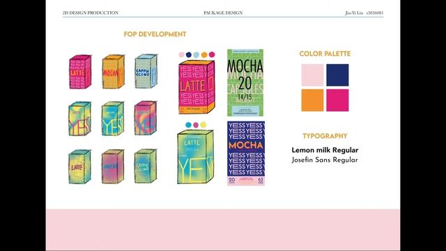 Modern Capsule Coffee Package Design - YESS coffee смотреть онлайн