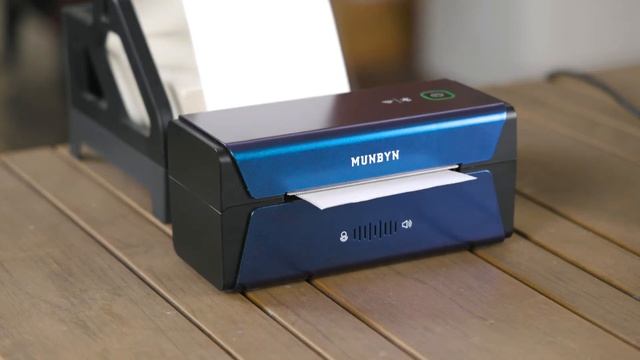 MUNBYN RealWriter Wireless 401 Wireless Smart Voice Thermal Label Printer смотреть онлайн