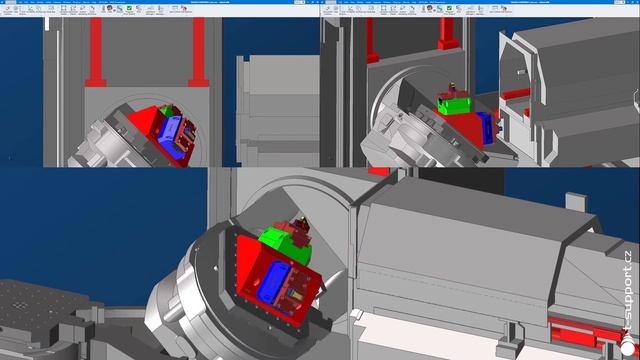 Grob G350 generetion 2 s automatizací Cellro Xcelerate 60, CNC Sinumerik 840D, GibbsCAM смотреть онлайн