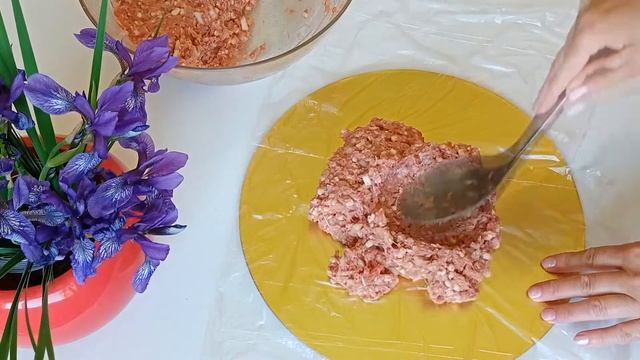 ПИРОГ "Мясное Удовольствие" с Сыром. THIS IS DELICIOUS. "Meat Treat" with Cheese. смотреть онлайн