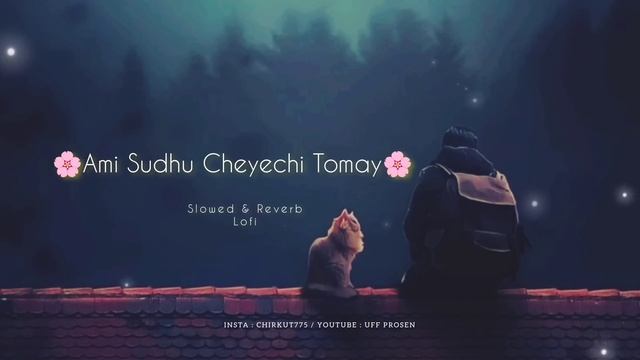 Aami Sudhu Chayechi Tomay - (Slowed & Reverb Lofi) UFF PROSEN 😊 | Indian ALL Lofi Music Song смотреть онлайн
