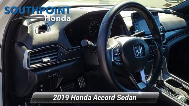 Certified 2019 Honda Accord Sedan Sport 1.5T, Durham, NC TKA159603 смотреть онлайн