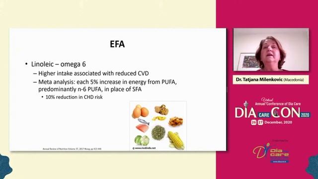 Dr. Tatjana Milenkovic -  Important Tips On Diet   A Must For Practicing Clinicians