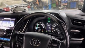 Toyota Vellfire Alphard Remote start. Штатный автозапуск Toyota ￼
