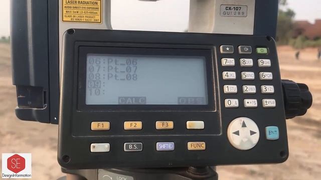 Area Calculation With Sokkia Cx 107 смотреть онлайн