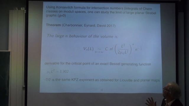 Random planar maps and two-dimensional gravity | François David | Лекториум смотреть онлайн
