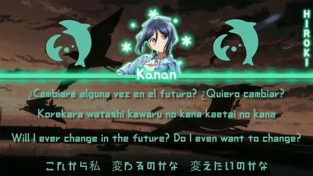 Sentimental Lemonade - Kanan Matsuura [Sub ESP/ROM/ENG/KAN] Color coded. Love Live! Sunshine. смотреть онлайн