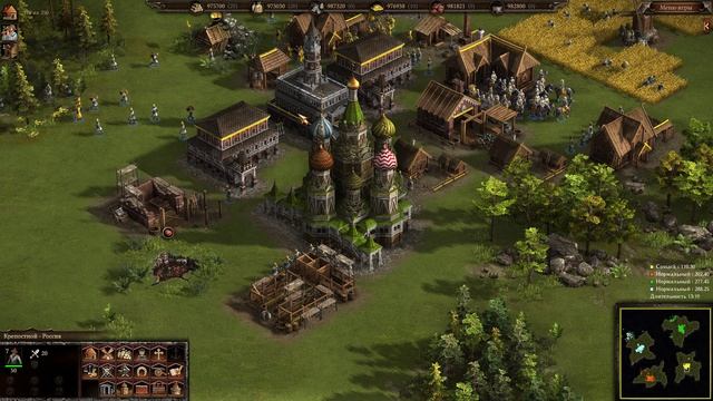 Играю в cossacks 3 часть 1 (водная битва) смотреть онлайн