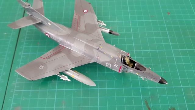 Academy 1/72 Super Etendard Build смотреть онлайн
