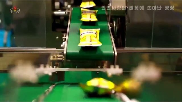 ПРОИЗВОДСТВО МОРОЖЕНОГО В КНДР 인민사랑의 려정에 솟아난 공장 대성산아이스크림공장 смотреть онлайн