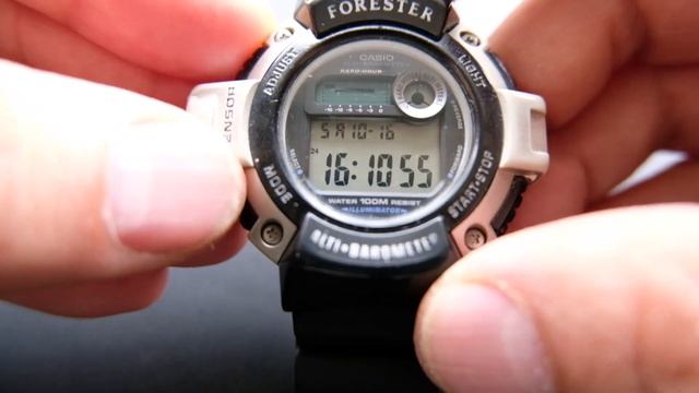 Casio Forester Alti Barometer 2147 FTS-100