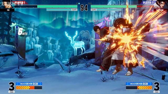 Kim Kaphwan vs Haohmaru (Hardest AI) - KOF XV | 4K 60FPS HDR смотреть онлайн