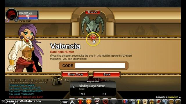 AQW Valencia Code (1) смотреть онлайн