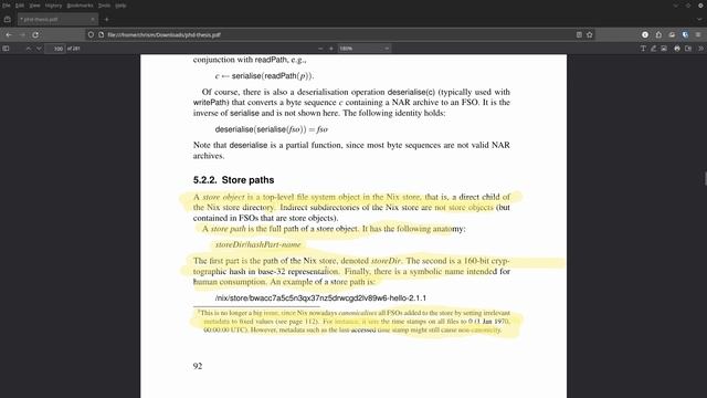 NixOS 95: Nix PhD Thesis Sections 5.1/5.2.1/5.2.2/5.2.3; Hashes, FS Objects, Store Paths, Validity смотреть онлайн