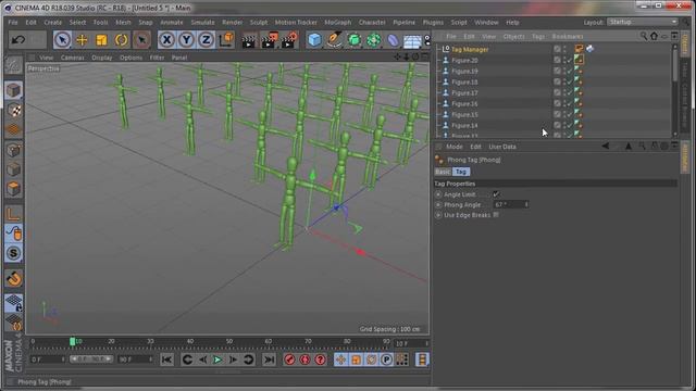 Cinema 4D: Tag Manager смотреть онлайн