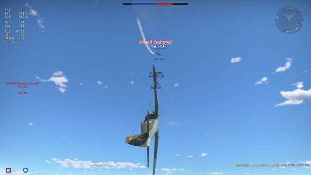 Ace in the pyörremyrsky! - War Thunder смотреть онлайн