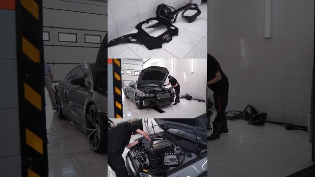 RS7 Stage 2 Audi охлаждение от Level #shorts смотреть онлайн