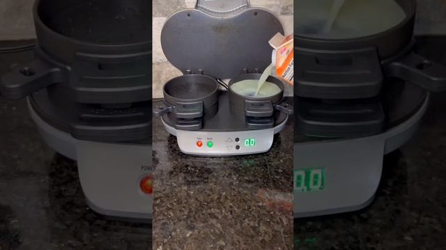 Cara Cepat Membuat Burger  Dengan Hamilton Beach Dual Breakfast Sandwich Maker #shorts #resepmudah