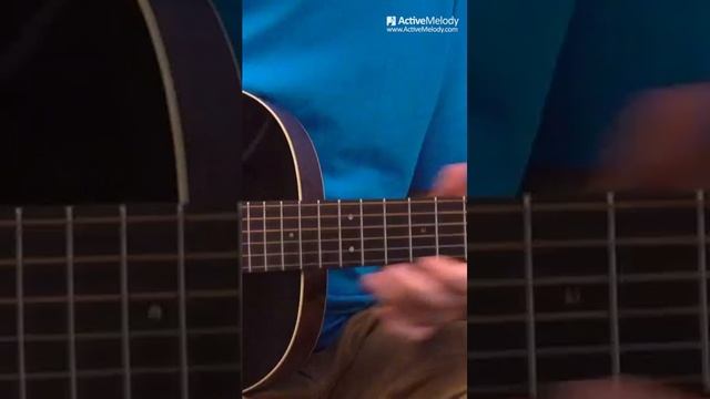 Hearing the intervals. Solo using just 1 string! Full lesson at ActiveMelody - #guitarlesson смотреть онлайн