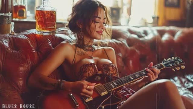 Dark Blues Music - Best Blues Ballads 🎶 Smooth Instrumental Blues and Rock for Relaxing Midnight смотреть онлайн
