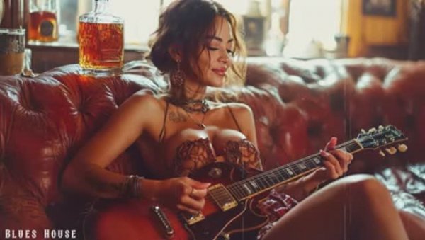 Dark Blues Music - Best Blues Ballads 🎶 Smooth Instrumental Blues and Rock for Relaxing Midnight