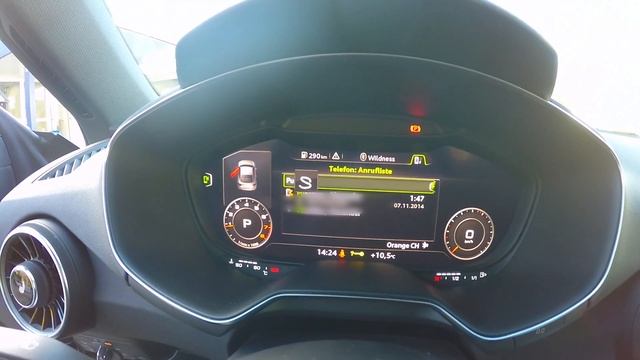 NEW Audi TT 8S Virtual Cockpit смотреть онлайн