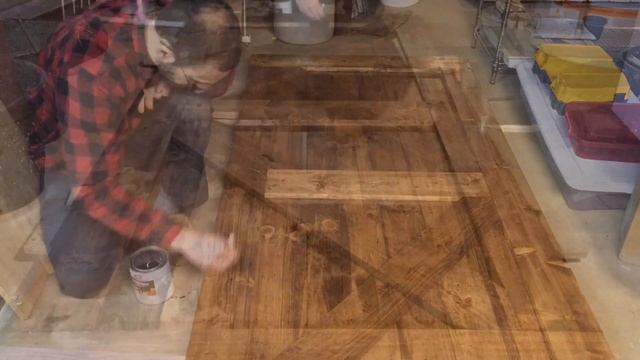 Clear Semi-Gloss Polyurethane Wood Finishing - Sliding Barn Doors смотреть онлайн