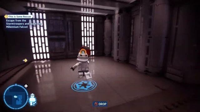 ESCAPE FROM THE STORMTROOPERS AND REACH THE MILLENNIUM FALCON - LEGO STAR WARS THE SKYWALKER SAGA смотреть онлайн