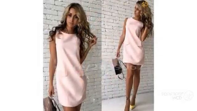 Dress From Aliexpress. RU AOLUNDO Tank Dress Straight Dress Mini Party Dresses. смотреть онлайн