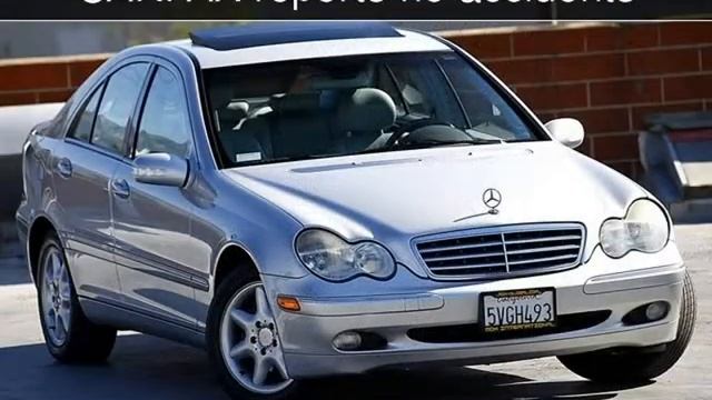 2003 Mercedes-Benz C240 2.6L Used Cars - BURBANK,California - 2013-10-12 смотреть онлайн