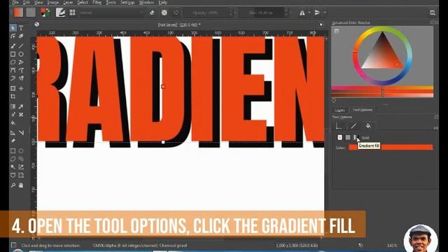 Krita Tutorials, Gradient Vector Text смотреть онлайн