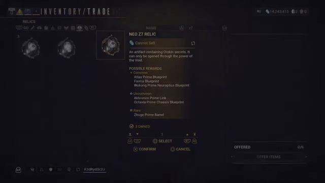 WarFrame-Octavia Prime Relic Opening (Pt3) w/R3dRyd3r-3/6/21 смотреть онлайн