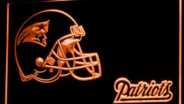 New England Patriots Helmet LED Neon Sign смотреть онлайн