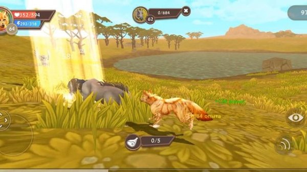 🐺Играем в wild craft 🐺