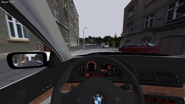 BMW E39 FL 530i - Kamienna Góra centrum - Racer Free Car Simulator смотреть онлайн