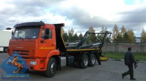 Бункеровоз на шасси Камаз-65115 - Производство