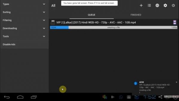 How to use Advanced Download Manager Android Apk
