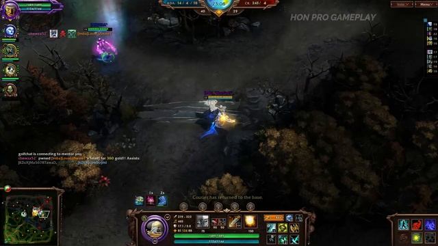 HoN Nomad Pro Gameplay - 1137 XPM 991 GPM