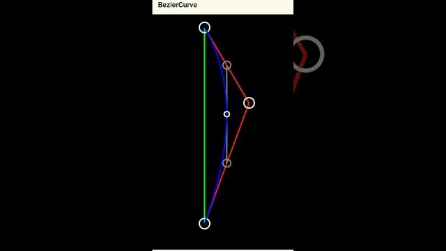 bezier curve from scratch in java android with touch events: смотреть онлайн