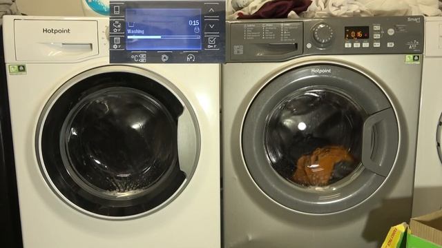 Wash Race - Hotpoint Activecare Rapid 30 Vs Hotpoint Smart Fast Wash 30