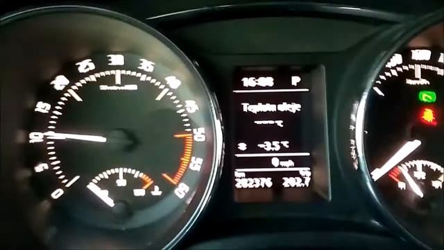 COLD START Škoda Superb 2 0 TDI 103 kW with weak battery after 5 days смотреть онлайн