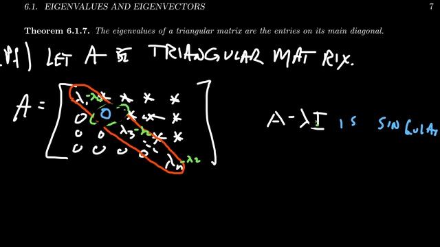 Finding the Eigenvalues of a Triangular Matrix смотреть онлайн