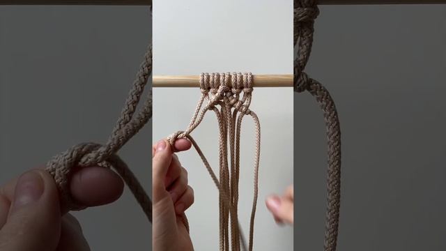 Узор ромб #diy #macrame #макраме #мастерклассмакраме #урокимакраме смотреть онлайн